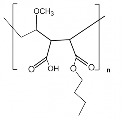 Poly(methyl vinyl ether/maleic acid) half esters copolymer